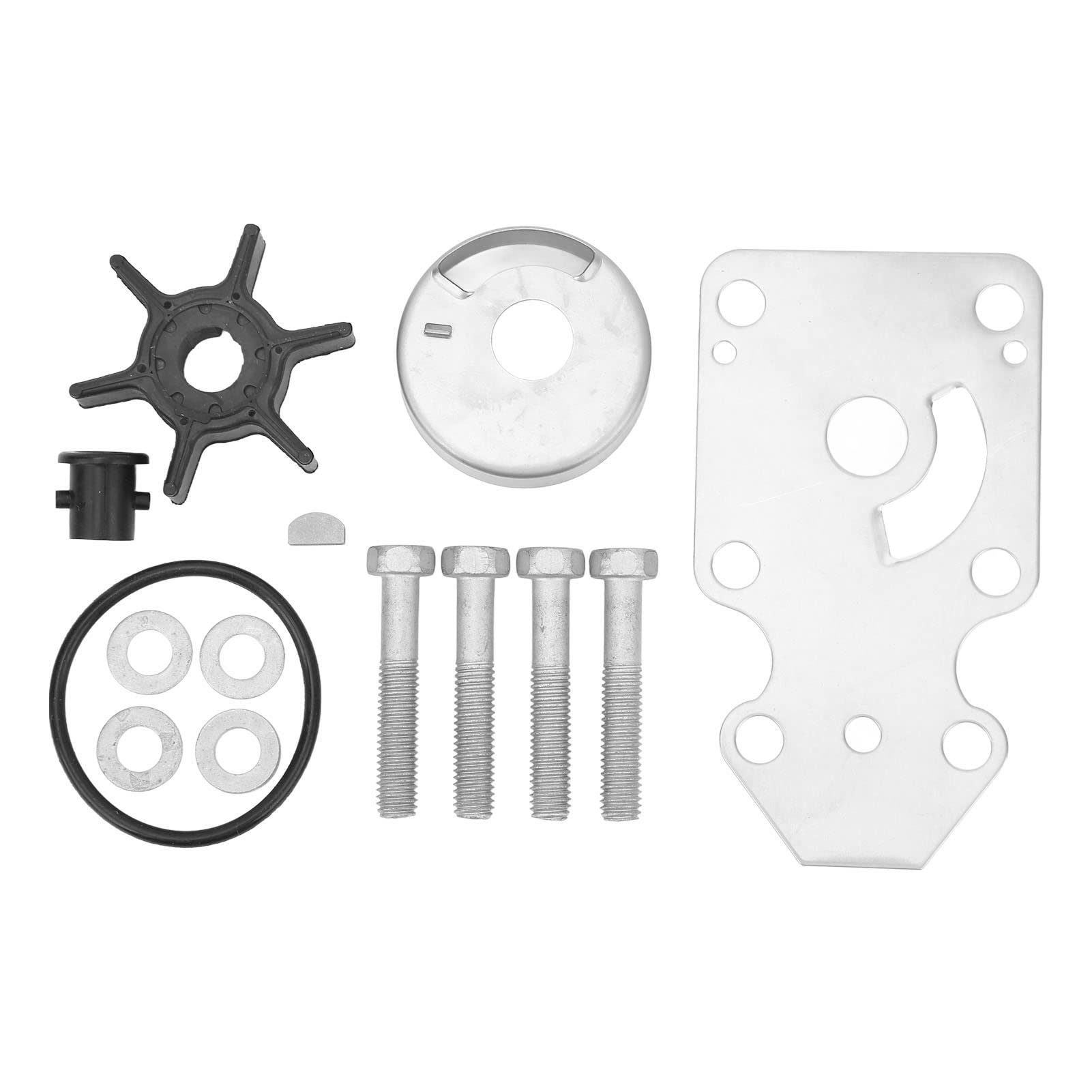 14-teiliges Reparaturset für Wasserpumpenlaufrad – passend für 9,9 PS und 15 PS 2-/4-Takt-Motoren, Leistung und Haltbarkeit von Ylwxzenith