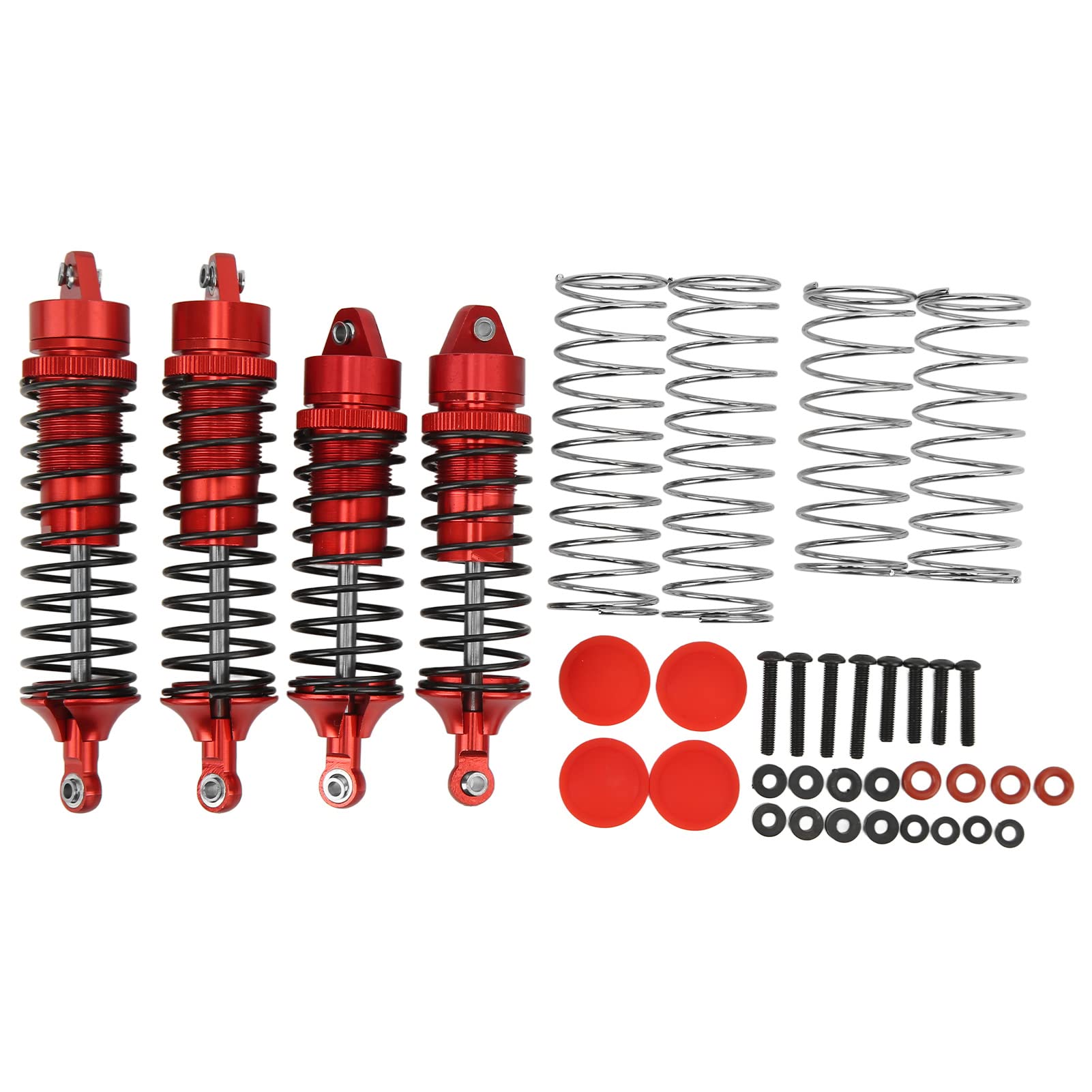 Hochwertiges Aluminium-RC-Set für 1/10 ARRMA RC-Car – Vibrationsreduzierung beim Fahren (Red) von Ylwxzenith