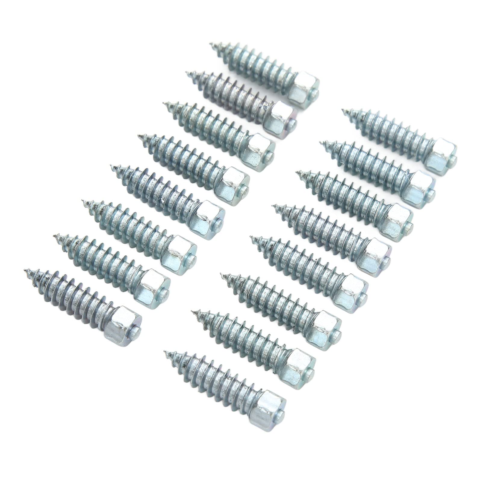 8 Mm Schraube Reifenspikes Schneespikes 100 Stück Reifenspikes M8 Ausgezeichneter Grip Anti-Rutsch-Rad Reifenspikes Universal für Lader Skid Steer Gabelstapler von Ymiko