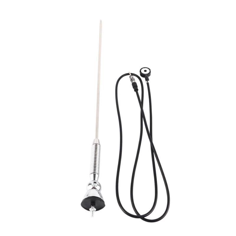 Ymiko Auto AM/FM Antennengummi 18,5 "Unifür Versal Dachfender Radio Antennenantenne 180 ° schwenkbares Antennenkit von Ymiko