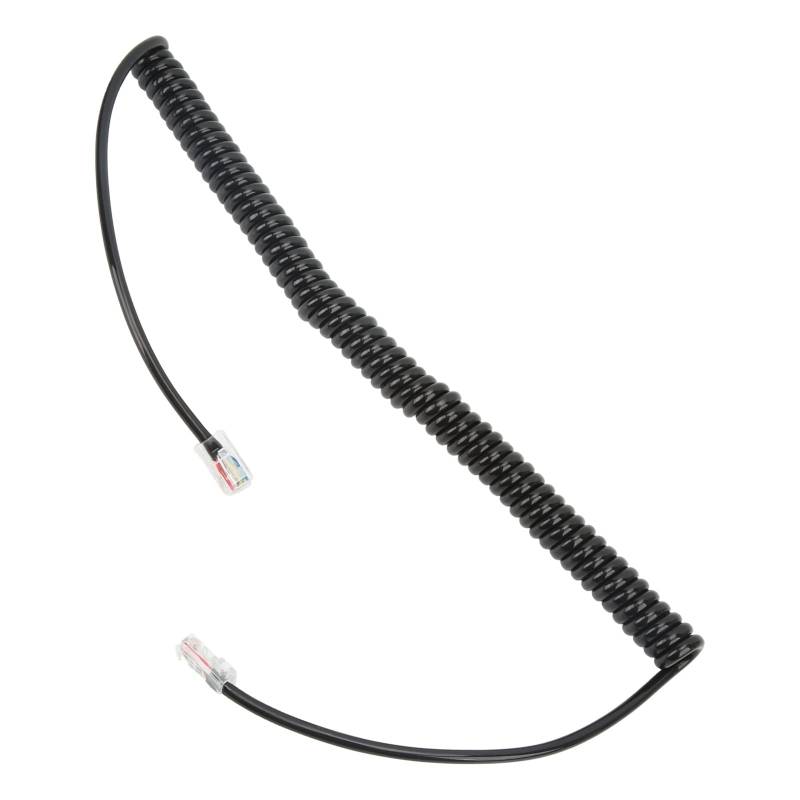 Ymiko Radio Lautsprecher Mic Kabel, Auto Walkie Talkie Lautsprecher Mic Kabel Mobilfunk Mikrofon Kabel für HM 207s HM 133V IC 2300H IC 2730A ID 5100A ID 4100A von Ymiko