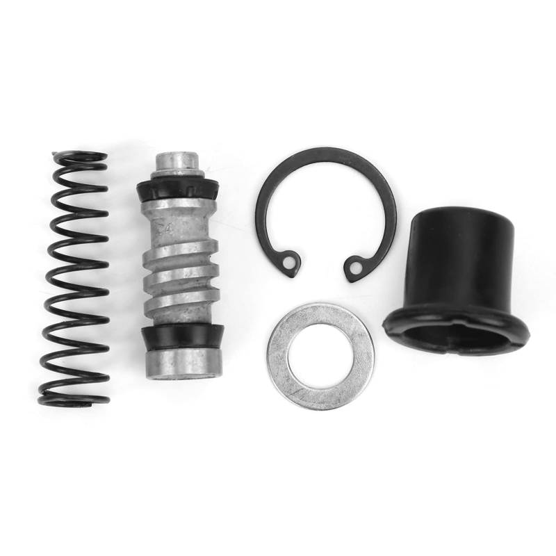 Reparatur-Reparaturteile für Hinterrad-Hauptbremszylinder, 12,7 Mm Motorrad-Kupplungs-Hauptbremszylinder-Reparaturkolben-Kit mit Dichtungsfeder von Ymiko