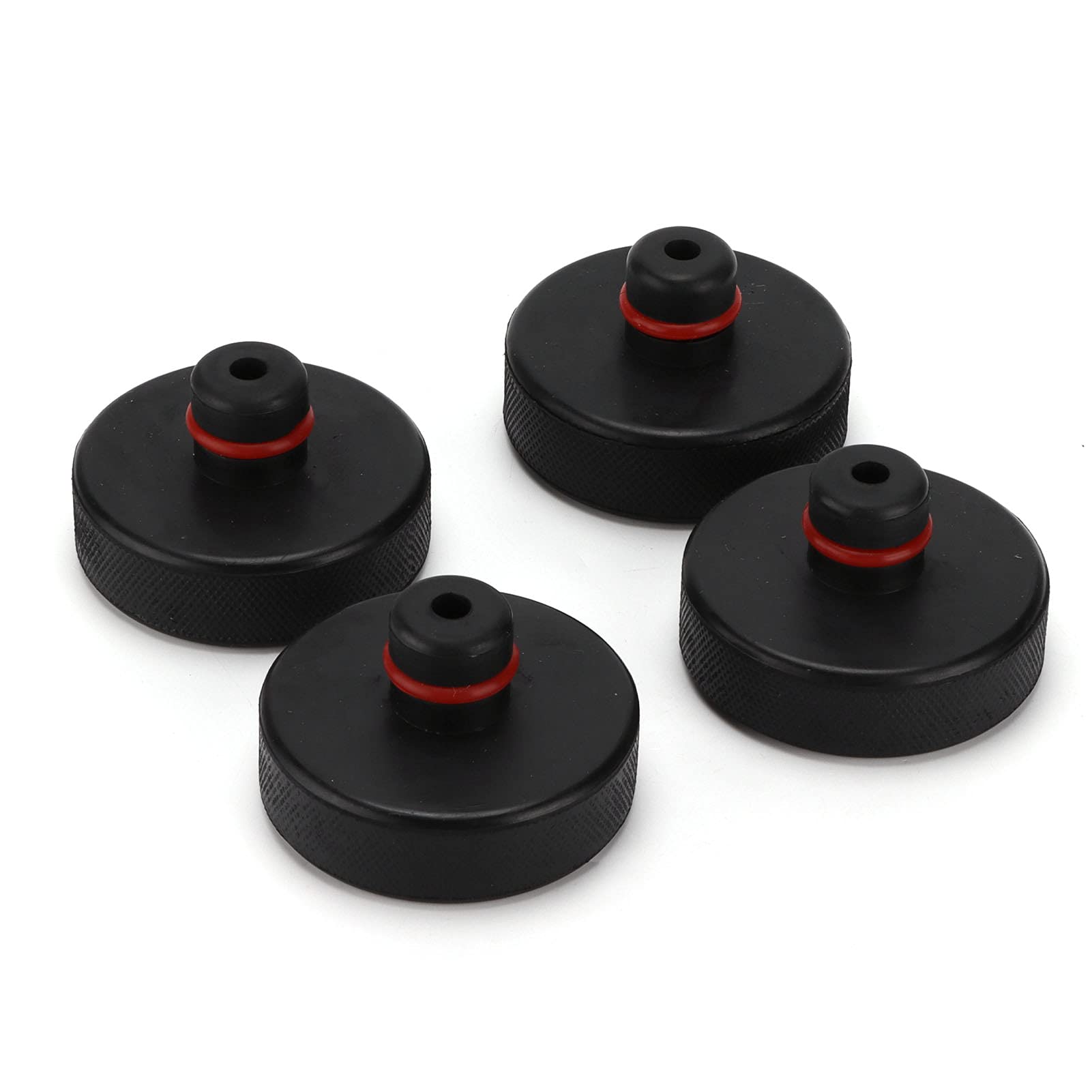 Ymiko 4pcs Auto-Hebeheber-Auflage Gummi-Buchsen-Punkt-Auflage Robuster Adapter Wartung Modifikation Ersatz für Model 3/S/X Racing Jack Hebe-Auflage von Ymiko