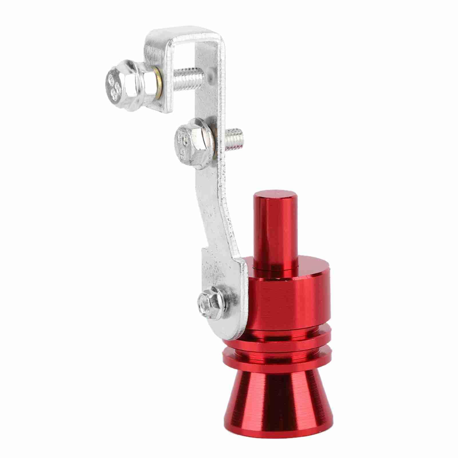 Ymiko Auspuffrohr Whistle, Aluminiumlegierung Schalldämpfer Auspuffrohr Simulator Pfeife Fit für Accord Acura (Rot) von Ymiko