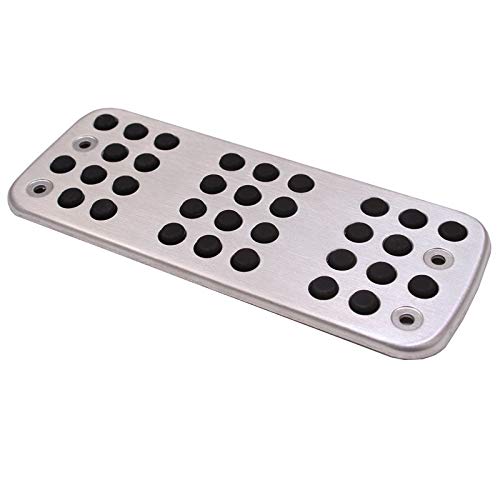 Auto Pedale,Pedalkappen Geeignet for 207 301 307 208 2008 308 408 C3 C4/DS 3 4 6 DS3 DS4 DS6 Auto Gas Fußstütze Modifizierte Pedal Pad Platte(Foot rest pedal 1PCS) von Ymnilian