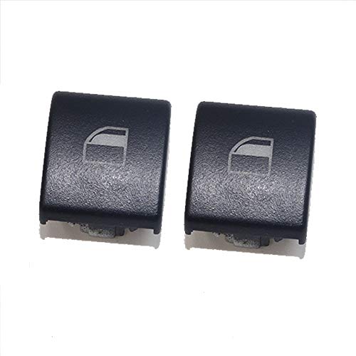 Fensterheberschalter,Fensterheber Schalter Taste Fensterschalter-Abdeckung Fit Verwenden For BMW 3 Serie E46 (X5 X3) POWER FENSTER Button Switch Console Cover Caps von Ymnilian