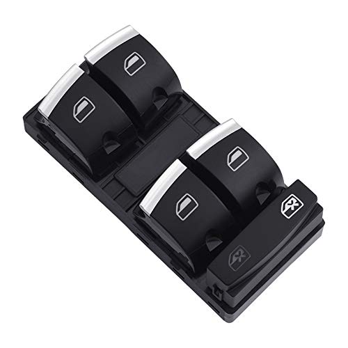 Fensterheberschalter,Fensterheber Schalter Taste Master Power Window Control Switch-Taste for A3 S3 A6 S6 RS6 4F2 4FH 4F5 C6 Q7 8P1 8PA Autoinnenraum von Ymnilian