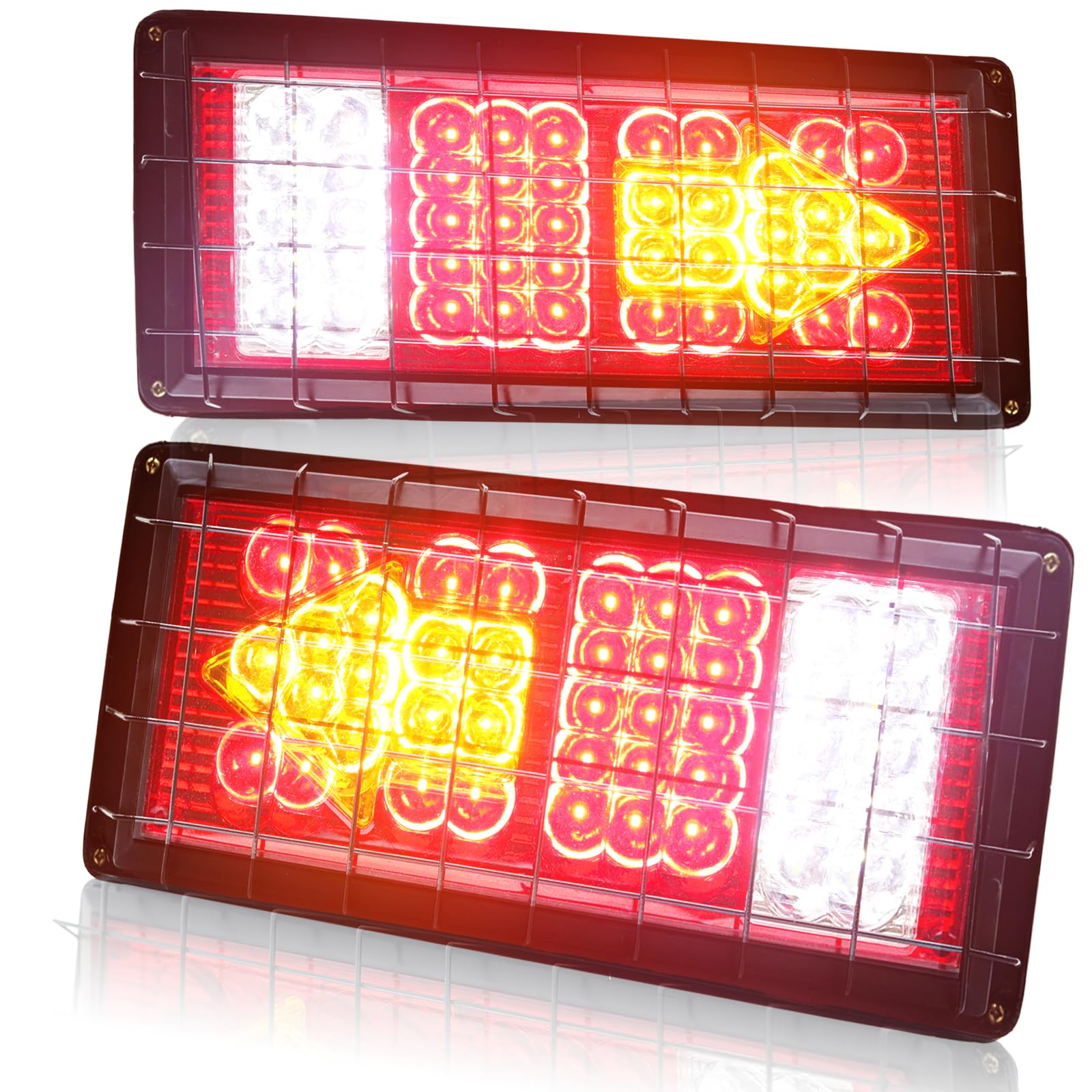 YnGia Tailer Tail Light with Iron Net Square von YnGia