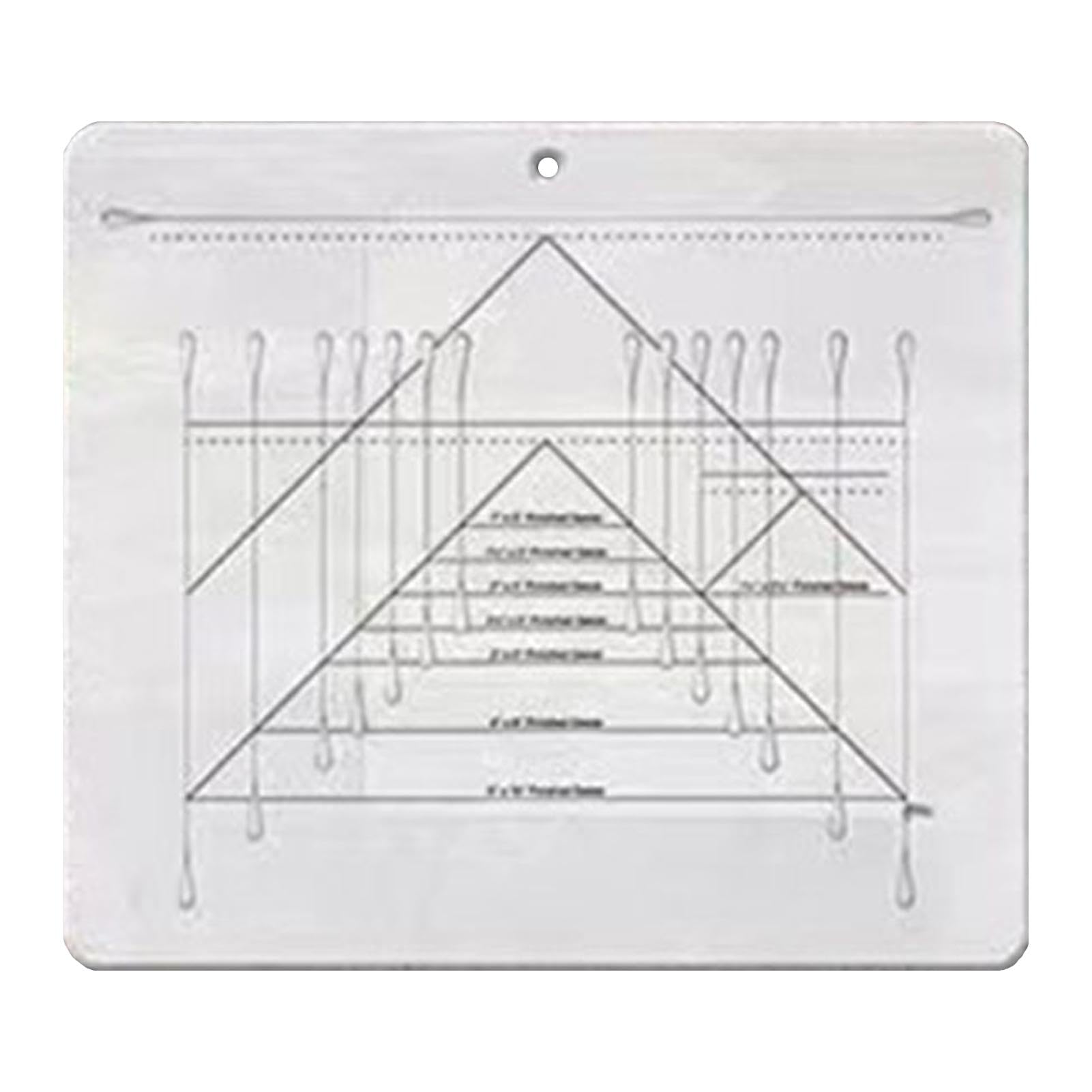 Ynnhik Flying Gänse Trimm-Schneidlineal - Transparentes Starkes Acryllineal zum Nähen Quilter Square Lineal | Professionelles Patchwork-System-Nähwerkzeug von Ynnhik