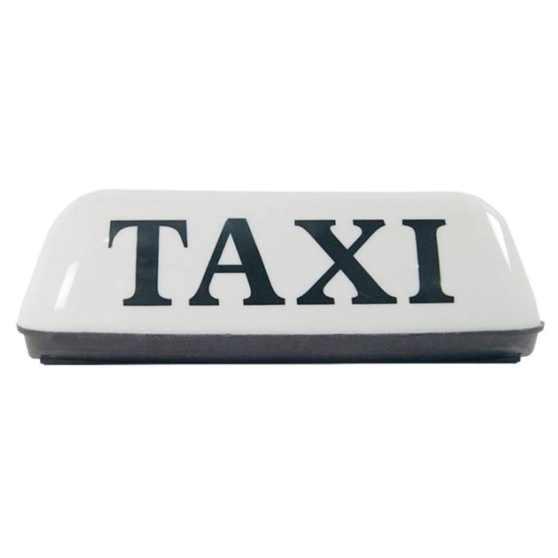 Ynnhik Taxi-Licht, Taxi-Lichtschilder für Auto, Taxi-Leuchtdachlampe, Retro-Taxi-Dachschild, Kabinendachleuchte, Taxi-Schildleuchte für 12-V-Auto von Ynnhik