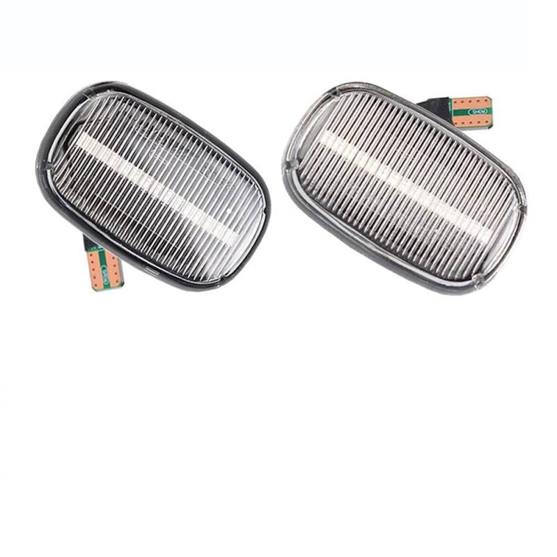 LED Dynamische Seitenblinker Bernstein Super Bright Canbus Sequentielle Repeater Lichter für T-oyota Corolla RAV4 Prius Yaris Camry Vios Hilux Allex Avensis Celica Supra Mk4 Dynamic Side Marker von Yoegerery