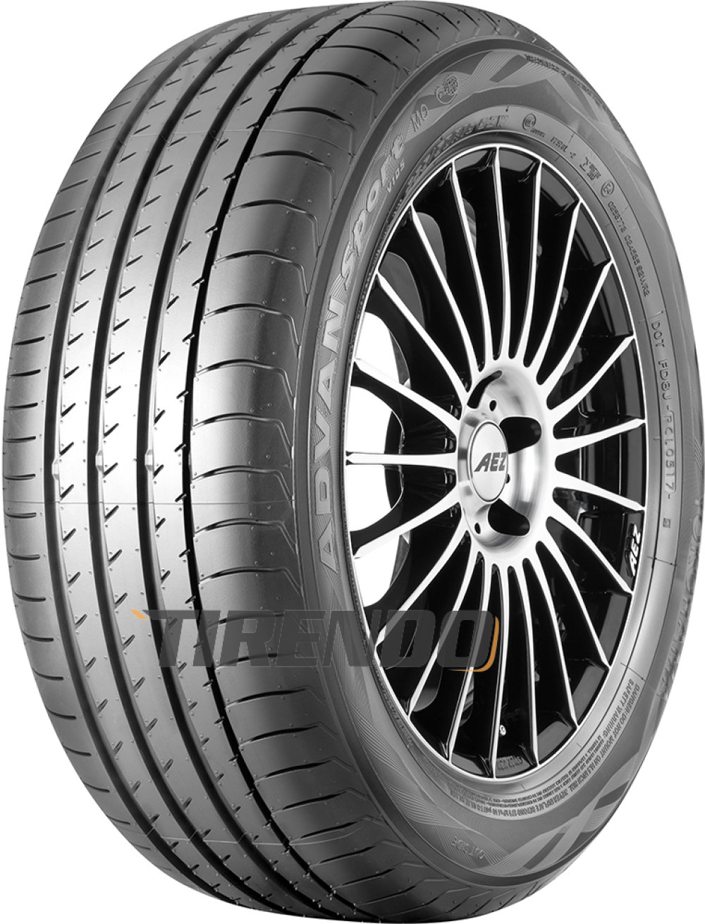 Yokohama Advan Sport (V105) ( 225/45 R17 91W MO, RPB ) von Yokohama