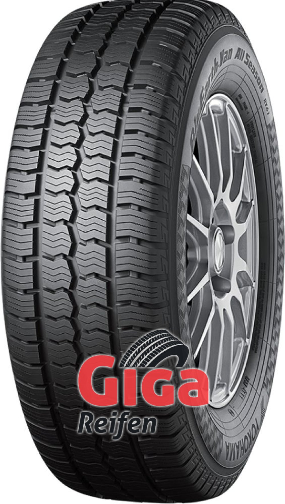 Yokohama BluEarth-Van All Season RY61 ( 195/60 R16C 99/97H BluEarth ) von Yokohama