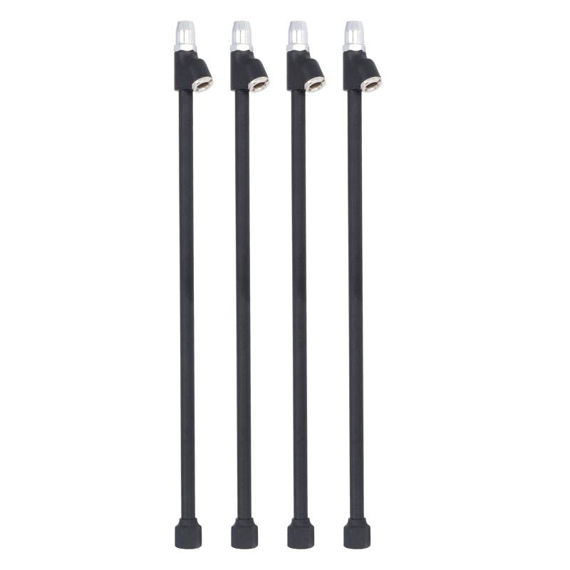 Yomiyuyr Dual Head Air Chuck, 4PCS 14 Zoll Reifenfüllfutter mit 1/4 Zoll FNPT, Reifenwerkzeug aus Edelstahl und Zinklegierung für Autos, LKWs, Motorräder und Fahrräder von Yomiyuyr