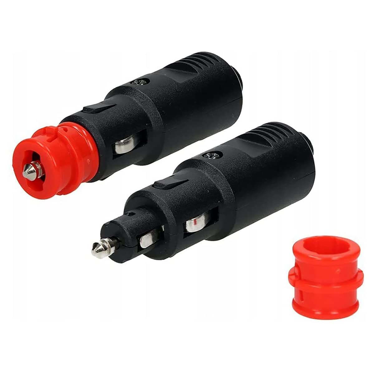 Yopeissn 2 STÜCKE Power Adapter Anschluss 12V Auto Stecker mit Sicherung und Schalter 20Mm Cig / 12Mm DIN für Euro Fahrzeug Steckdose von Yopeissn