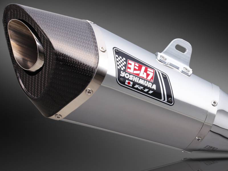 Sport Auspuff Yoshimura R-11 Edelstahl Suzuki GSX-R 1000 Bj. 2012-2016 eintragungsfrei / +ABE von Yoshimura