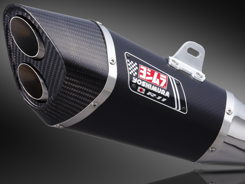 Sport Auspuff Yoshimura R11 Dual Exit Black Suzuki GSX-R 600 / 750 Bj. 2011-2016 von Yoshimura