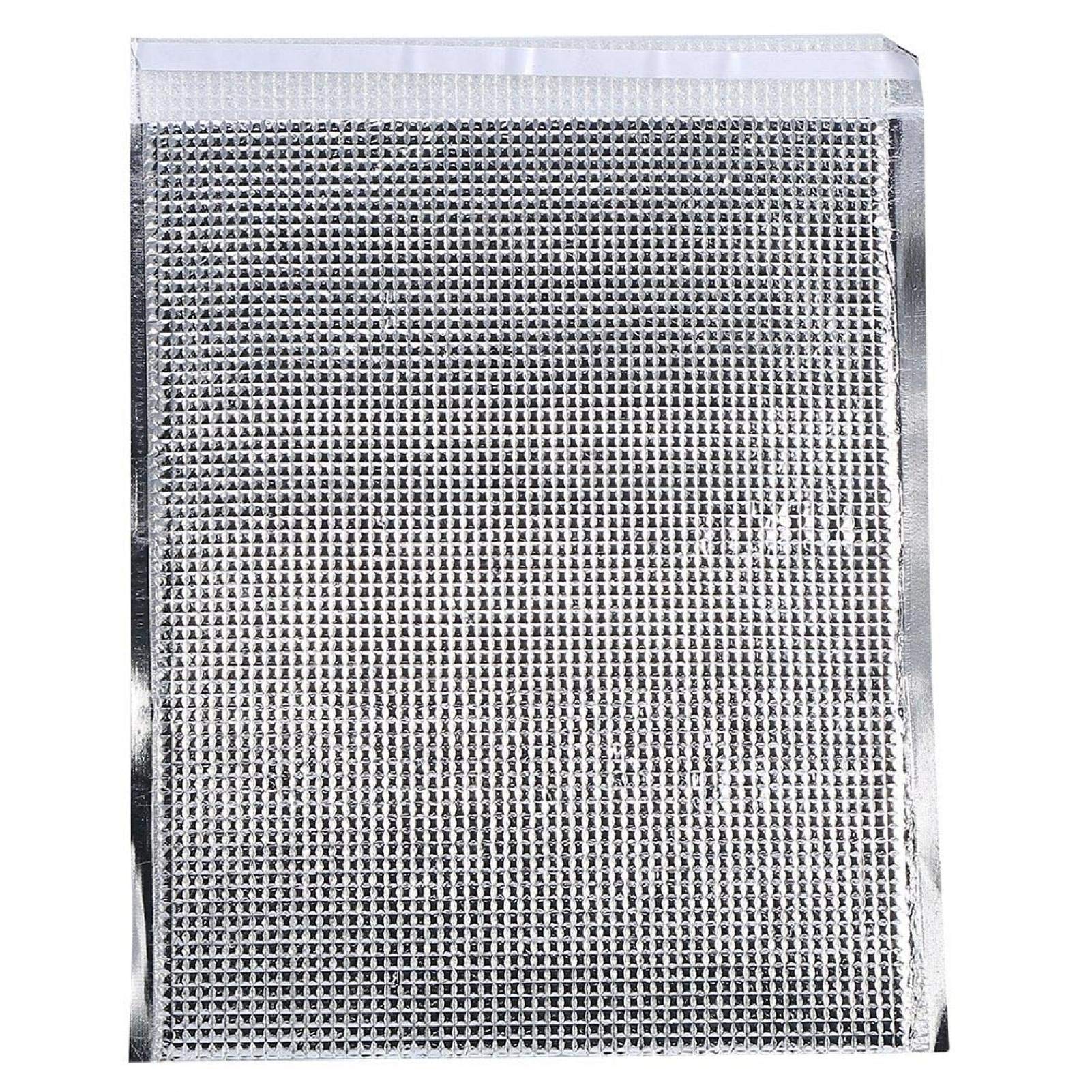 10 Stück Aluminiumfolie Silber Isolierte Aufbewahrungstasche für Lebensmittel Isolierte Sandwichbeutel mit 4 Typen Option zum Kühlen Warmhalten in der Outdoor-Reiseschule(30 * 35cm) von Yosoo Health Gear