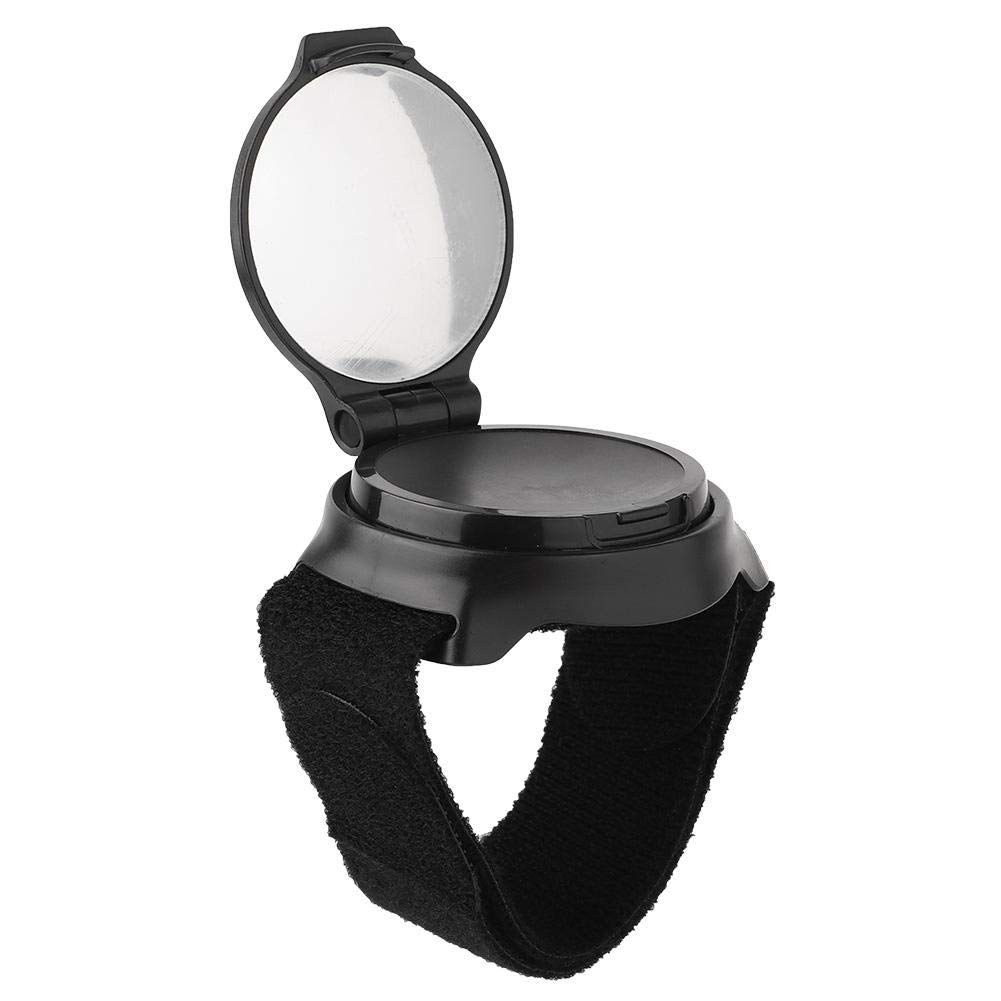 360 ° Fahrrad Rückspiegel, verstellbarer Arm Handgelenkriemen Outdoor Radfahren Zubehör FahrradrüCkspiegel Fahrradspiegel Handgelenk Reflektor Handschlaufe RüCkspiegel Tragen Armband von Yosoo Health Gear