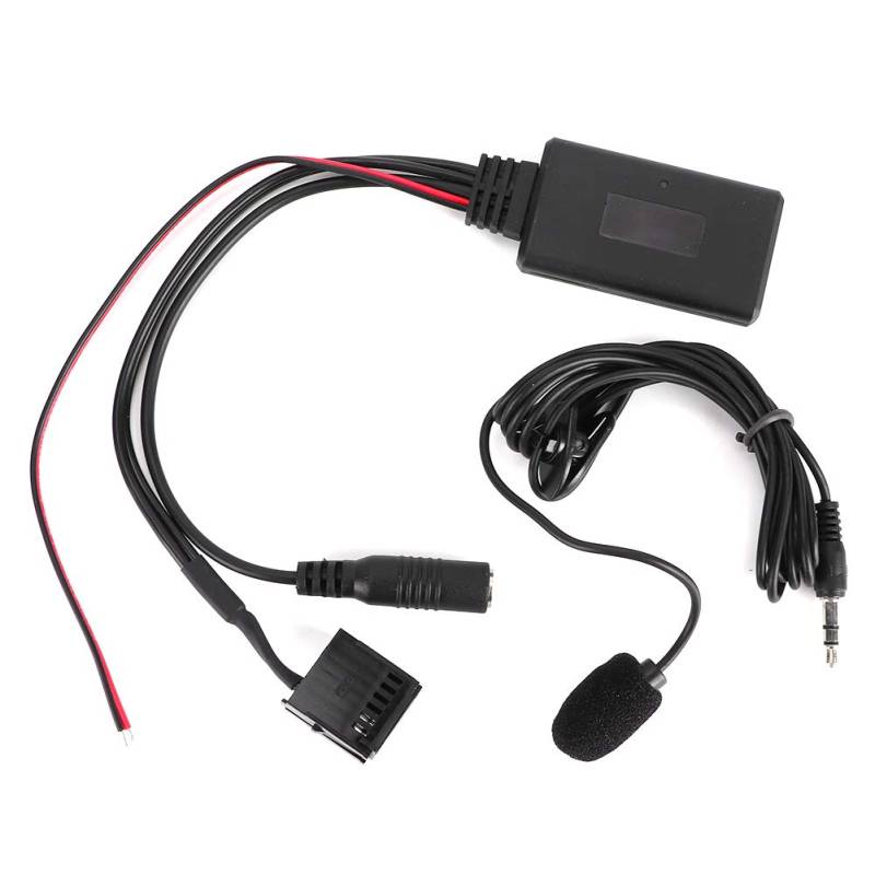 Yosoo Health Gear Auto-Bluetooth-Aux-Adapterkabel, Bluetooth-Freisprechmodul Aux mit Mikrofon, Freisprecheinrichtung, Autoadapter, Passend für Ford Focus 6000CD von Yosoo Health Gear