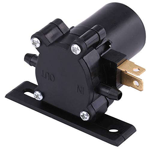 Auto Scheibenwaschpumpe 12V Universal, Windschutzscheiben Waschpumpe Motor Scheinwerferreinigung Scheibenwischer Waschwasserpumpe für PKW Van Bus LKW SI-A0050 5056167409151 von Yosoo Health Gear