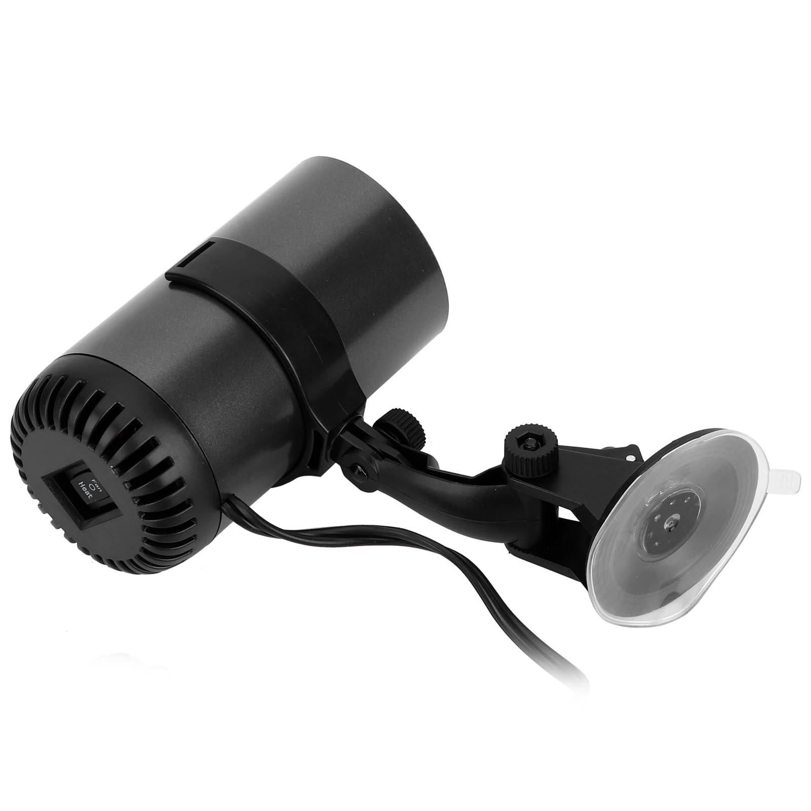 Yosoo Health Gear Heizlüfter für Zigarettenanzünder Saugnapf, Heizungs Defroster, 150 W Tragbar, 2 in 1 Automatische Kühlung, Heizlüfter Auto Defroster 12 V Auto Zigarettenanzünder von Yosoo Health Gear