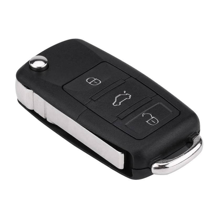 3-Tasten-Auto-Fernbedienung, Yosoo Schlüsselanhänger 433 MHz ID48-Chip-Autoteile für Seat 1k0959753G für seat altea schlüssel id48 1k0959753g 1k0959753g von Yosoo