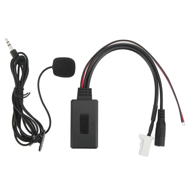 Bluetooth-AUX-Kabel, Auto-Bluetooth-okabel-Adapter mit Mikrofon, Freisprecheinrichtung, Yosoo Ersatz für Suzuki SX4 Grand Vitara 2007-2010 von Yosoo