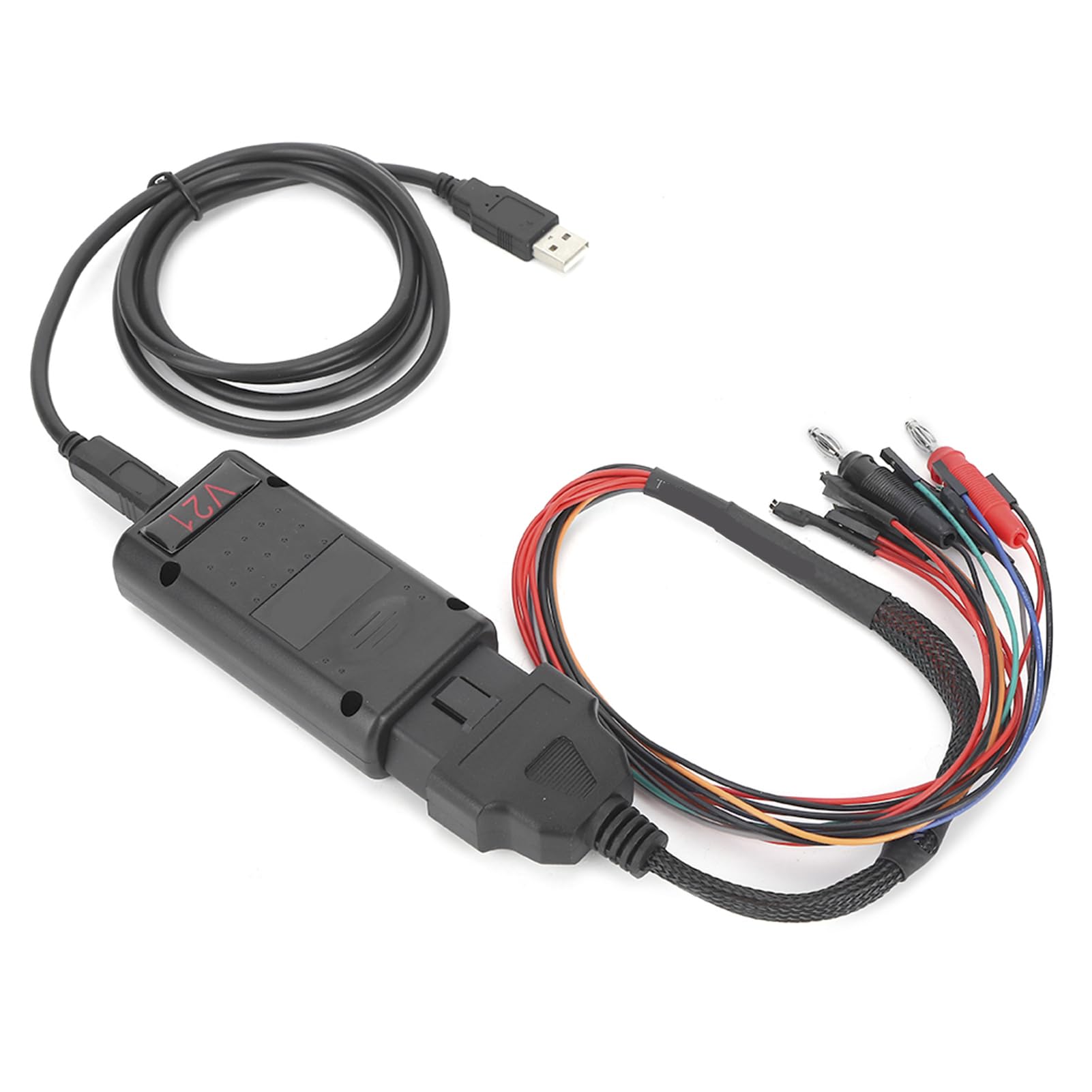 Escáner de ajuste de chip ECU, Yosoo programador automático MPPS V21 Main + Tricore + Cable tricore de arranque múltiple Escáner de ajuste de chip ECU para diagnóstico de coche for mpps v21 mpps v21 von Yosoo