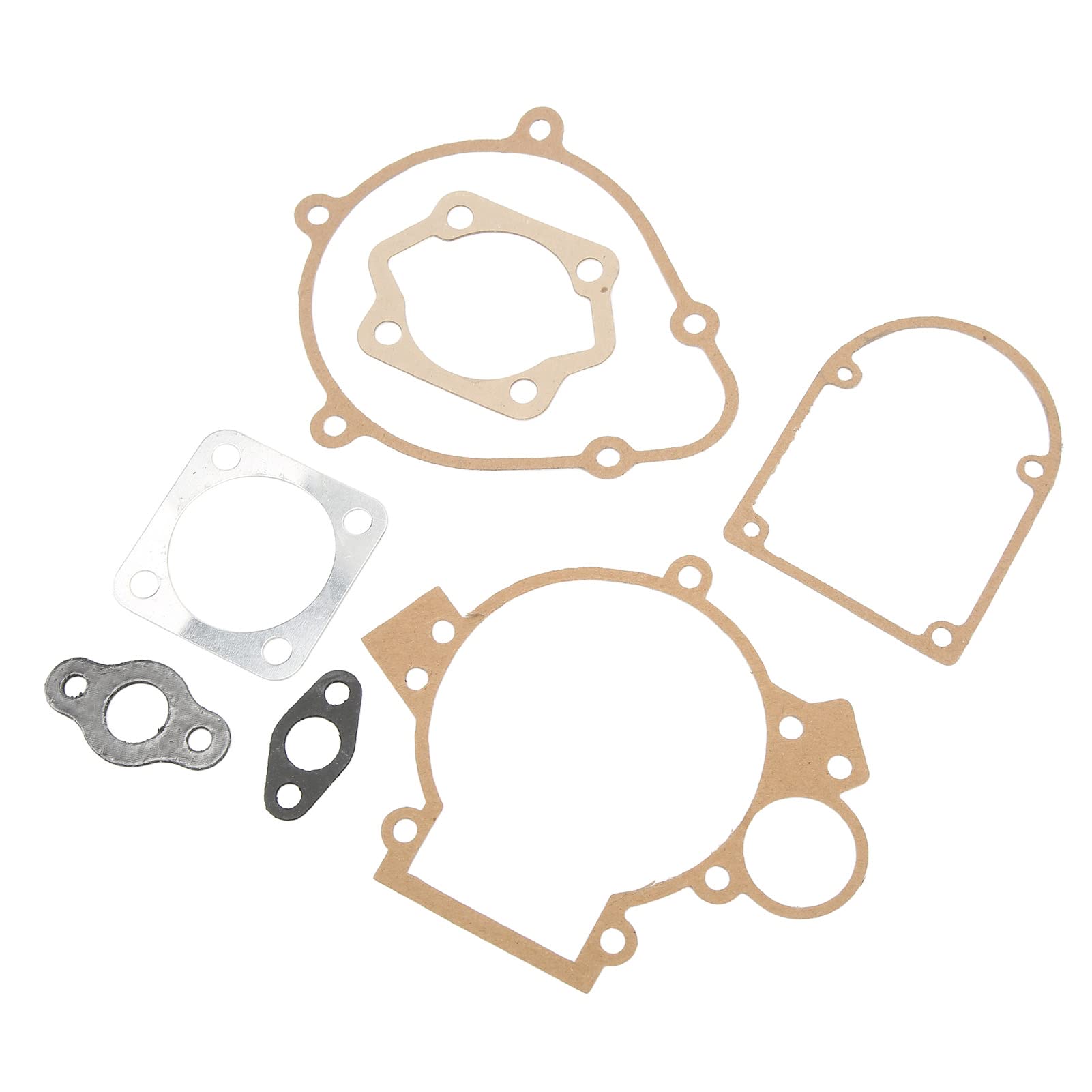 Yosoo Motorisiertes Fahrrad-Motor-Dichtungs-Set, 7-teiliges Motor-Dichtungs-Set Perfekte Abdichtung Zum Blockieren Schädlicher Substanzen für 80 Motorisiertes von Yosoo