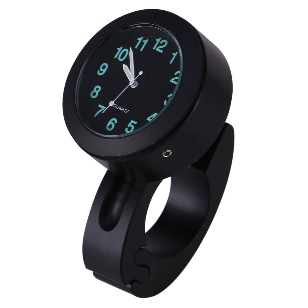 Motorraduhr, Yosoo Universelle Wasserdichte Motorrad-Lenkerhalterung Uhr Glow Watch New 7/8 "-1" für fahrraduhr für lenker lenkeruhr uhr motorrad wasserdicht fahrraduhr für lenker uhr motorrad wasserd von Yosoo