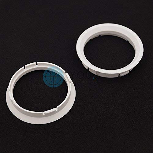 2 x ZENTRIERRINGE DISTANZRING für ALUFELGEN Z03 63,3 x 57,1 mm Alutec Anzio Rial von You.S