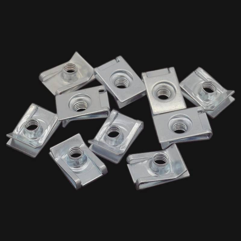 20 x YOU.S Unterbodenschutz Blechmutter Schiebemutter Blechclip Metallmutter - 7703046020 von You.S