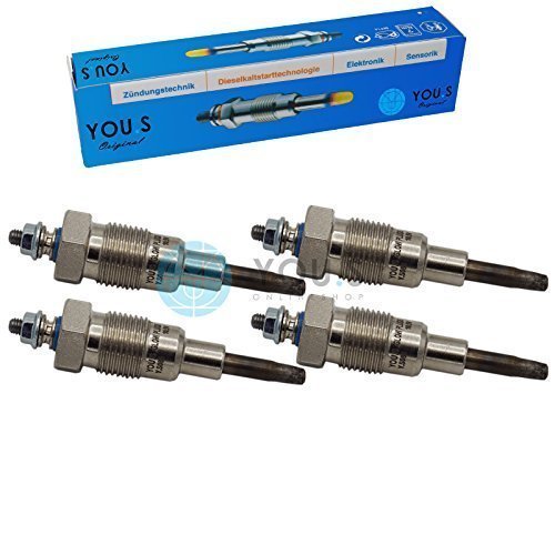 YOU.S Original 5023371 Glühkerzen Länge 87 mm Spannung 10,5 V (4 Stück) von You.S