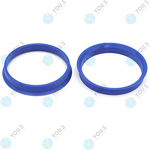 YOU.S ZENTRIERRING Lila bzw. Blau für ALUFELGEN 65,1 x 60,1 mm (2 Stück) - P10 von You.S