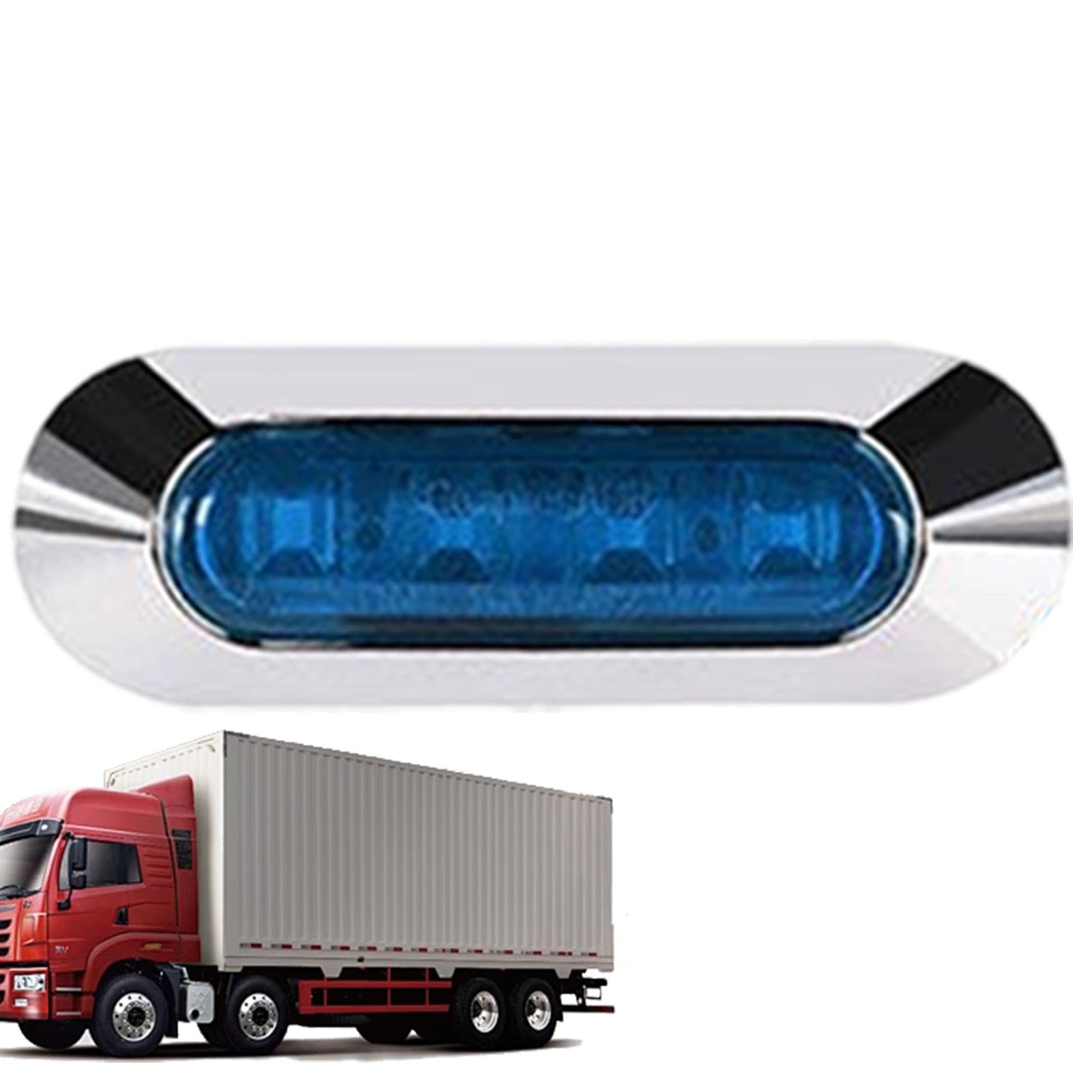 Youding LKW Seitenmarkierungsleuchte Seitenmarkierungsleuchten LKW LED 4 LED Anhänger Licht Wasserdicht IP67 Blinker 12/24V Anhänger Licht von Youding