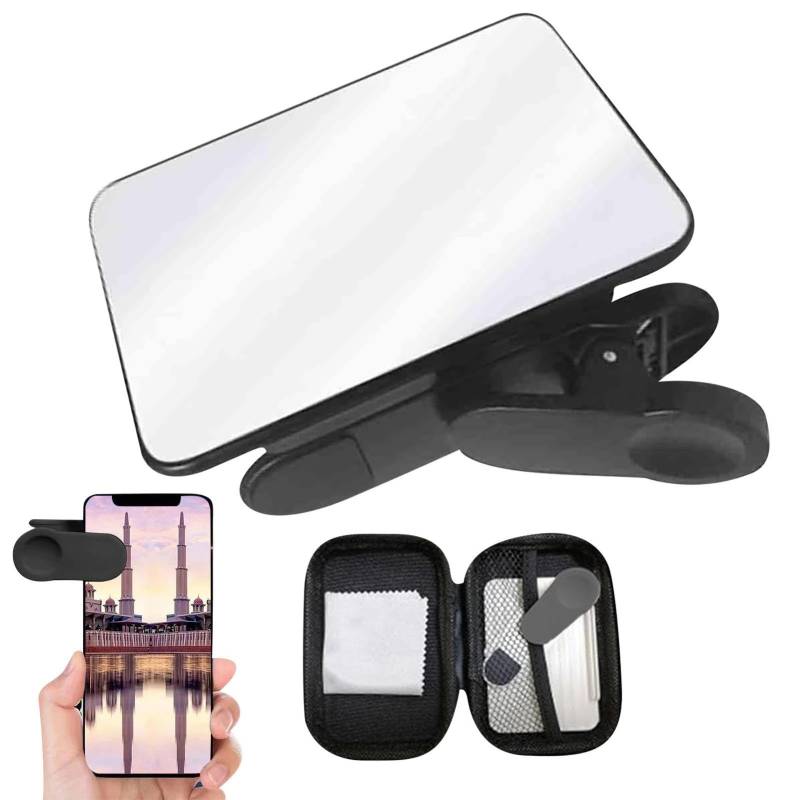 Youding Smartphone-Reflexionsklammer, Glas-Telefon-Kamera-Reflexions-Clip-Set, Foto-Tools, verstellbar, kreativ für Vlogger, Fotografen, Videofilmer, Blogger von Youding