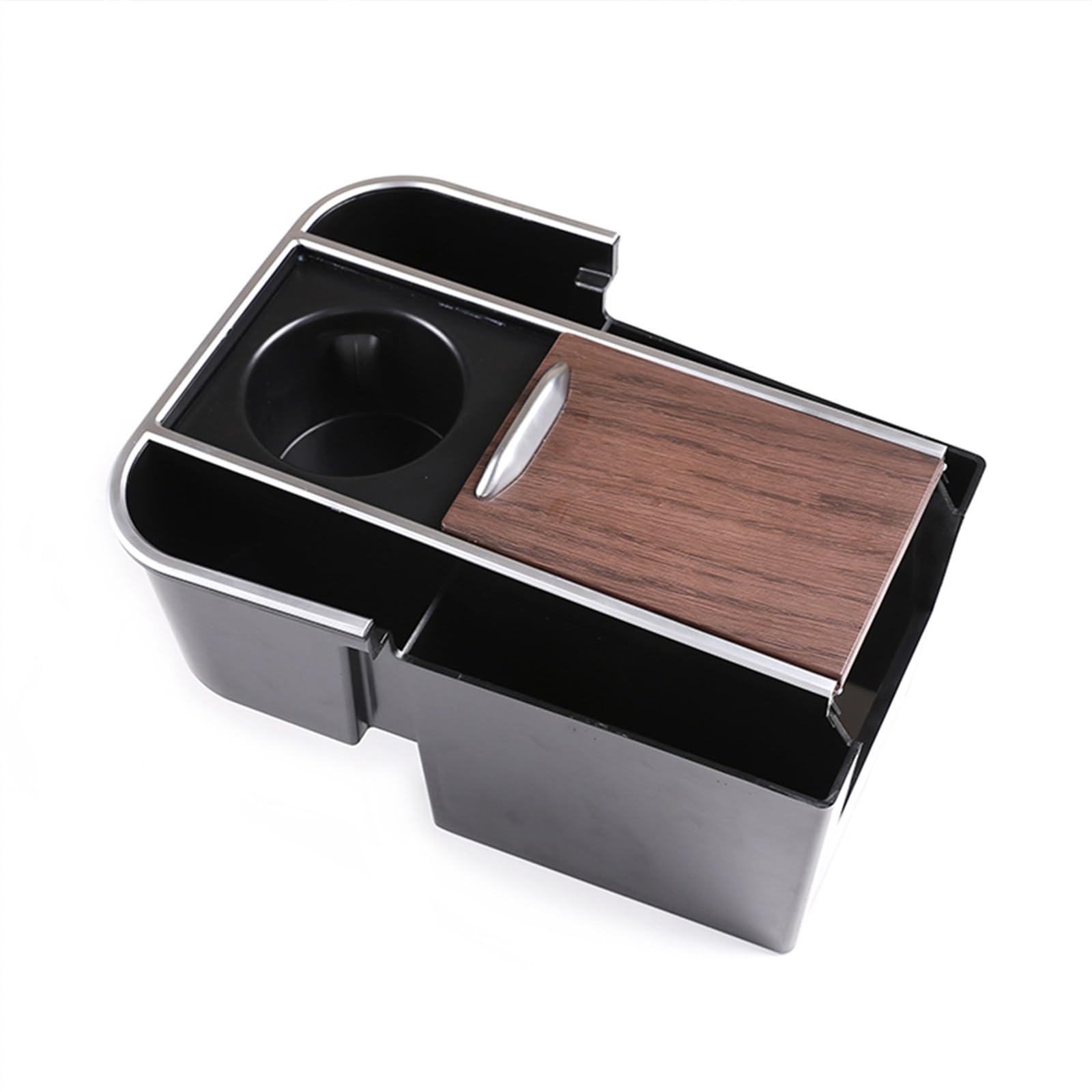 Youmero Kompatibel Mit Land Für Rover Für Discovery Sportzubehör Armlehnen-Organizer-Fach Handschuhfach Mittelkonsole Auto-Armlehnen-Organizer Mittelkonsole Aufbewahrungsbox(Original Wood Grain) von Youmero