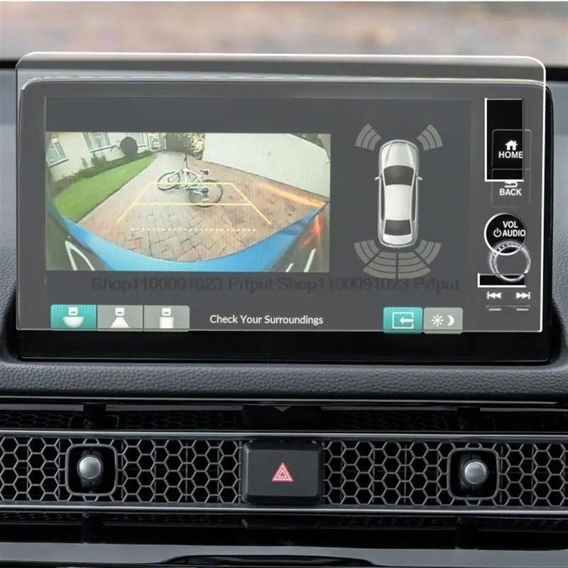 Youmero Kompatibel Mit ZR-V 2024 Auto-GPS-Navigationssystem, Displayschutzfolie Aus Gehärtetem Glas, Auto-Innenausstattung GPS Navigation Schutzfolie(Right Hand Drive) von Youmero