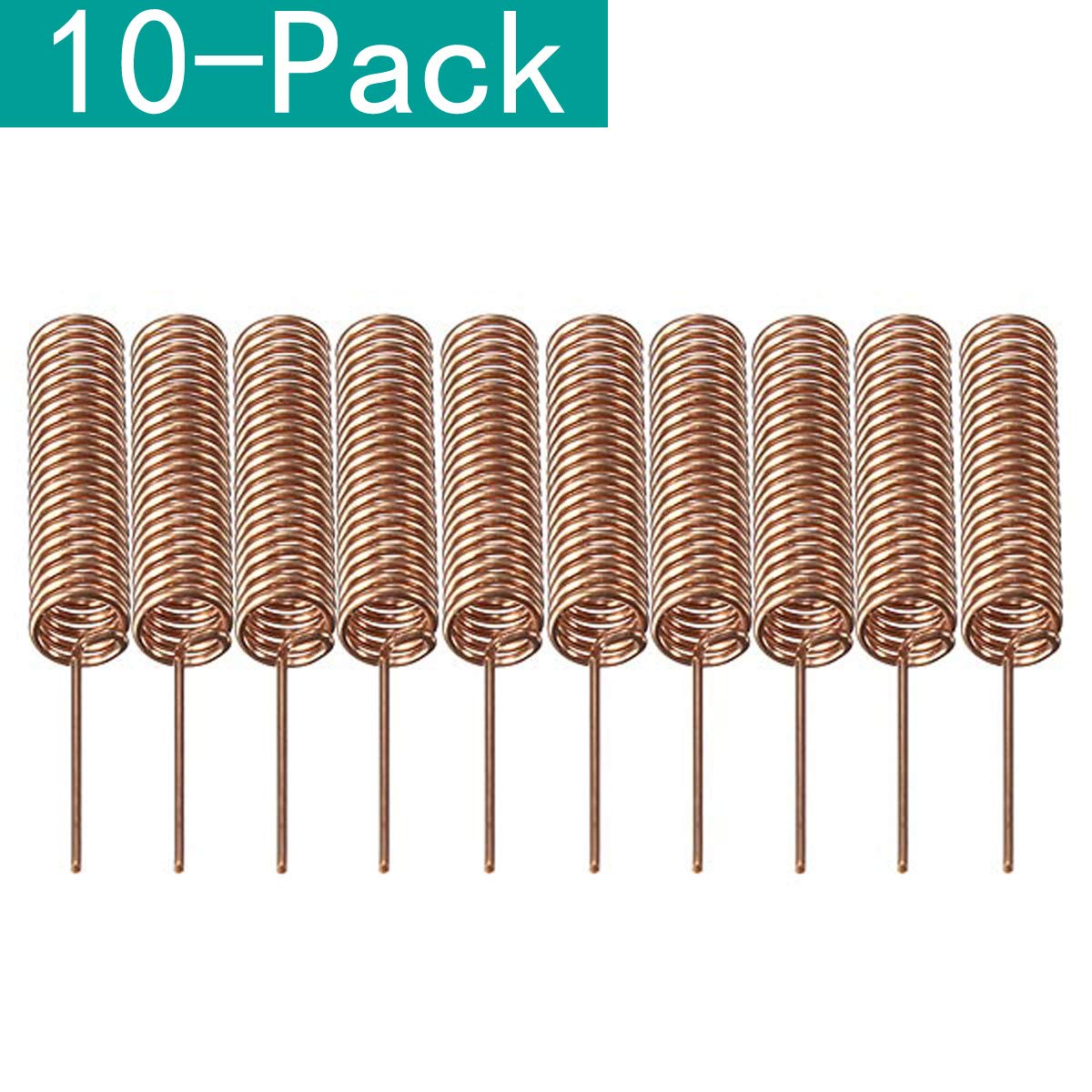 Youmile 10-Pack 433MHz Antenne Helical Spiral Spring Fernbedienung für Arduino Raspberry 5mm von Youmile