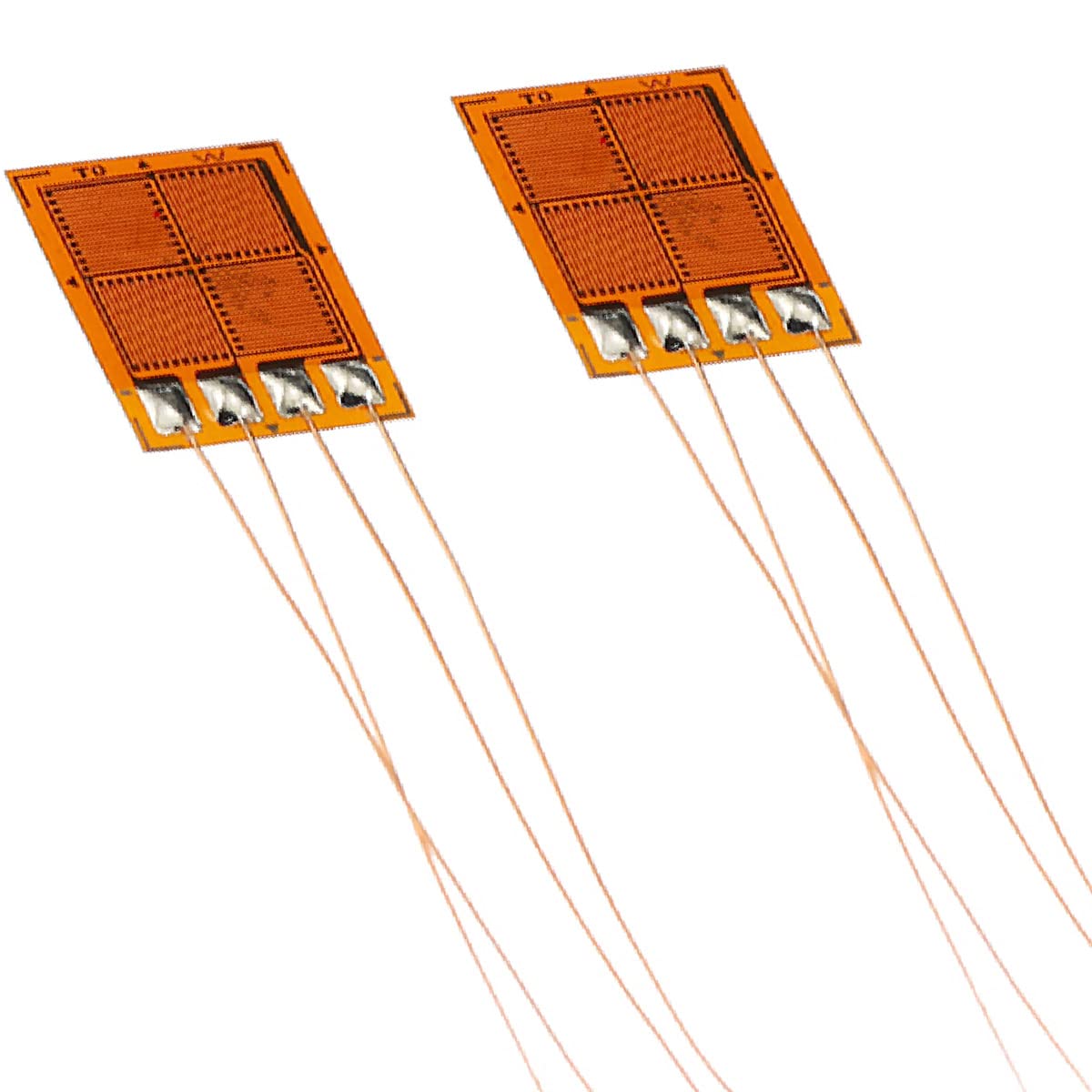 Youmile 2 Stück Dehnungsmessstreifen BF350-3EB BF350 350 Ohm Vollbrücken-DMS-Folien-DMS-Hochpräzisions-Drucksensor von Youmile