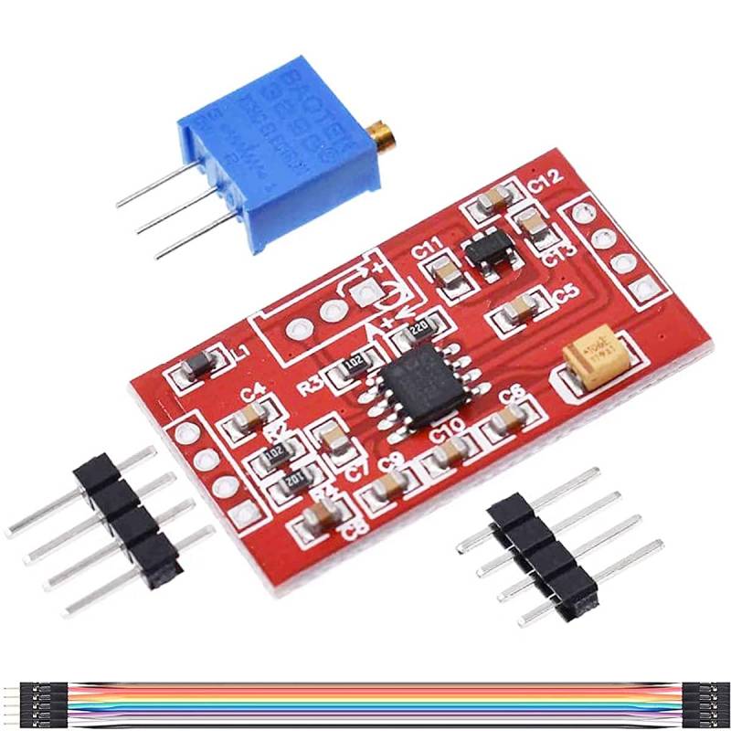 Youmile AD623 Spannungsverstärkermodul Spannungsverstärker Einstellbare Vergrößerung Instrumentenverstärkermodul mit DuPont-Kabel von Youmile