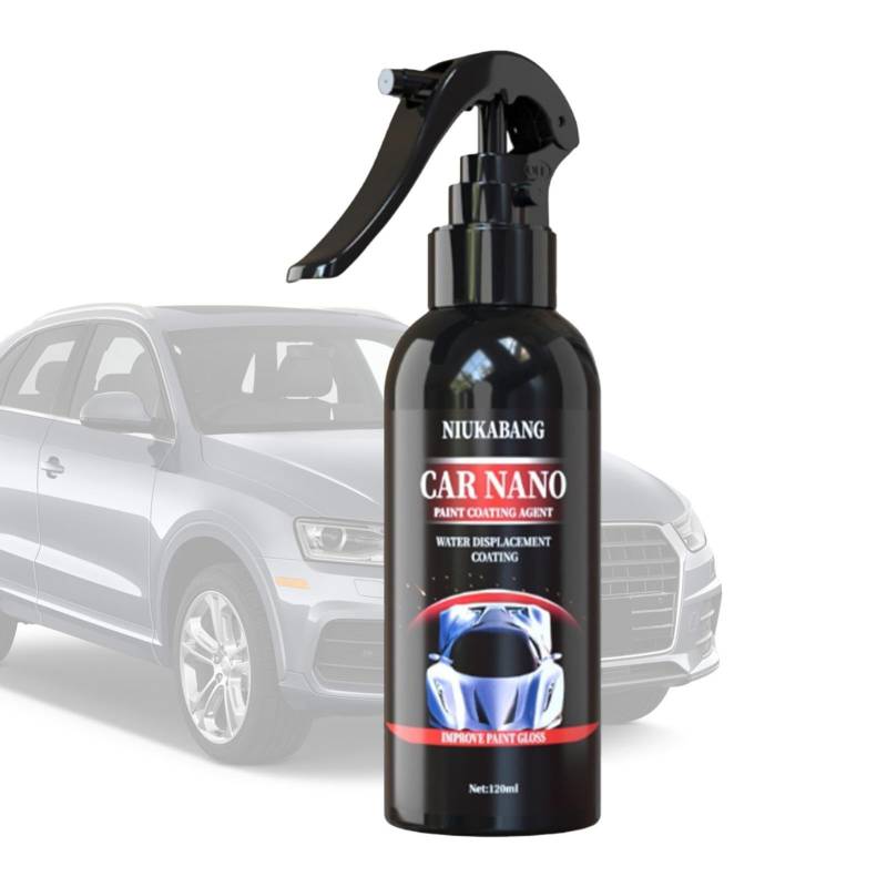 Youngwier Nano Reparaturspray Für Auto, 120ml Nano Auto Kratzerentfernungsspray,Autopolitur, Keramikversiegelung, Schutz Vor Korrosion,Auto Kratzer Reparatur Nano-Spray,Auto-Kratzer-Reparatur-Spray von Youngwier