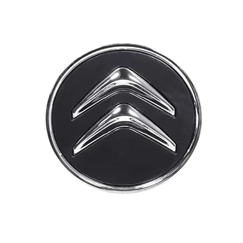 Auto Nabendeckel für Citroen Berlingo 2008-2011, Felgenkappen Radnabenkappen Wasserdicht Staub Nabenkappen Radnabendeckel Radnabenabdeckung Auto Zubehör,Black-1PCS von Yourdou