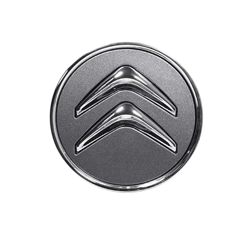 Auto Nabendeckel für Citroen C1 2012-2014, Felgenkappen Radnabenkappen Wasserdicht Staub Nabenkappen Radnabendeckel Radnabenabdeckung Auto Zubehör,Grey-1PCS von Yourdou