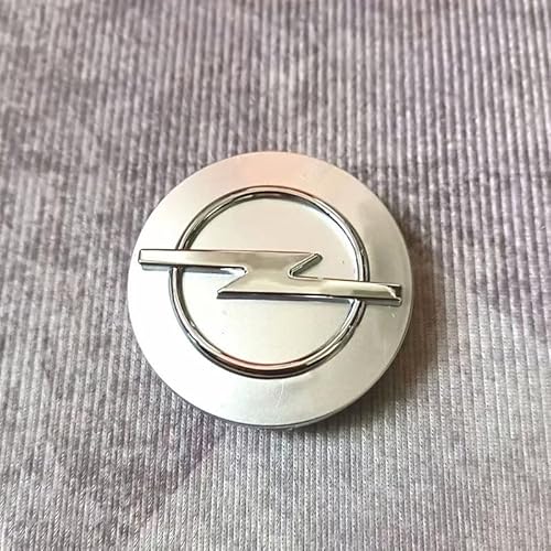 Auto Nabendeckel für Opel Manta 2021, Felgenkappen Radnabenkappen Wasserdicht Staub Nabenkappen Radnabendeckel Radnabenabdeckung Auto Zubehör,Silver-60MM von Yourdou