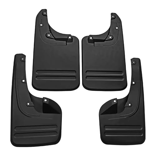 4-teiliges Set Schutzbleche für Hilux Vigo 4WD 2006-2014,Hartgummi Spritzschutz Kit, strapazierfähig ideal für Allwetterschutz von Yrrltsy