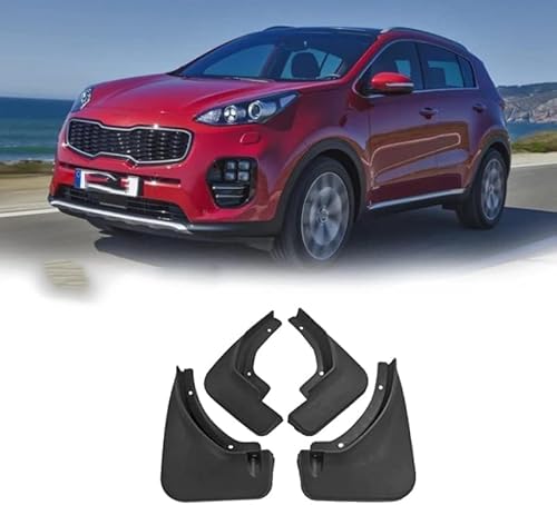 4-teiliges Set Schutzbleche für Kia Sportage QL 2017-2023,Hartgummi Spritzschutz Kit, strapazierfähig ideal für Allwetterschutz von Yrrltsy