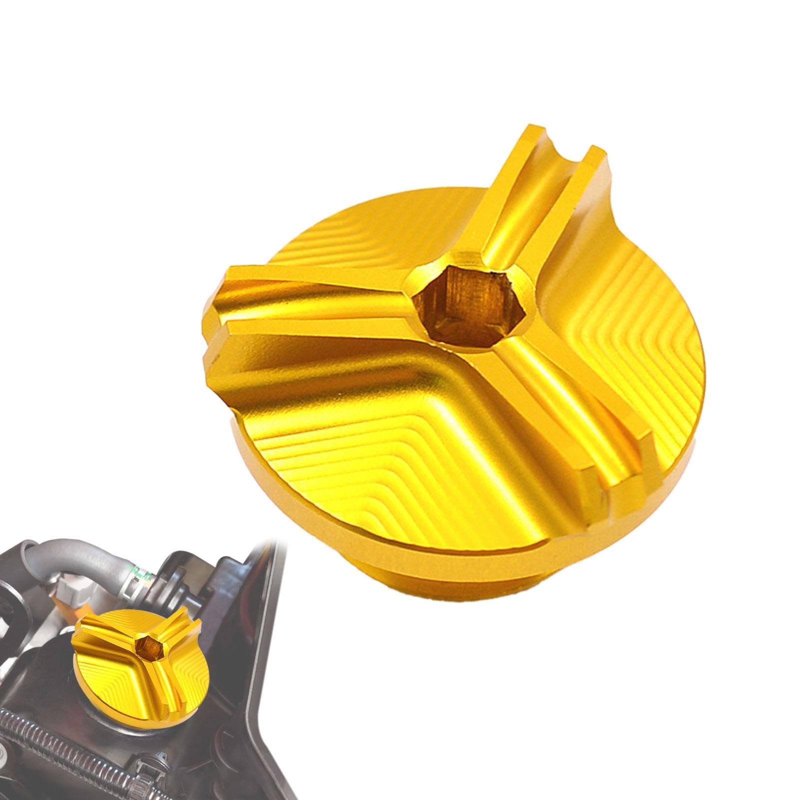 Motorcycle Oil Filler Cap: Car Oil Tank Cap Featuring Transmission Cover and Engine Screws, Perfect for Daily Riding and Extended Journeys on Your Motorcycle von Ysvnlmjy