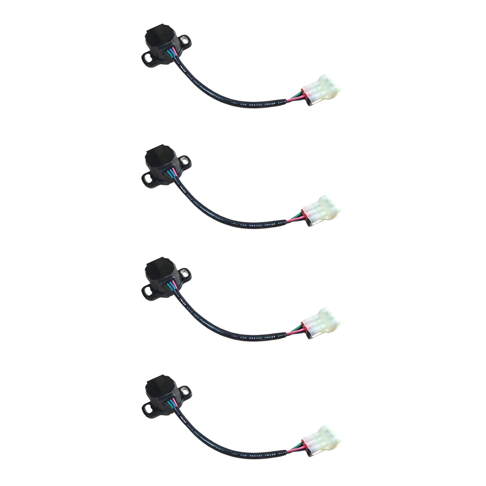 Yuandei 4X Auto Drosselklappensensor mit Draht Drosselklappensensor Sensor für Sidekick 13420-56B00 1342056B00 von Yuandei